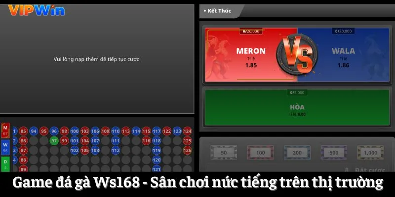 Game đá gà Ws168 - Sân chơi nức tiếng trên thị trường