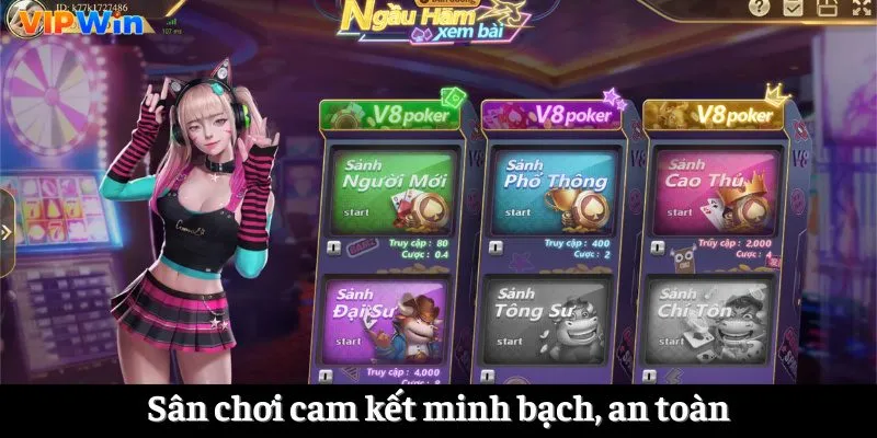 Sân chơi cam kết minh bạch, an toàn