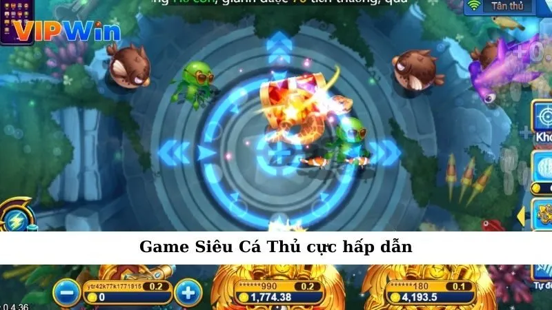 Game Siêu Cá Thủ cực hấp dẫn