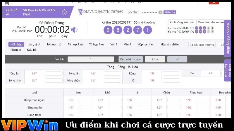 Ưu điểm khi chơi cá cược trực tuyến